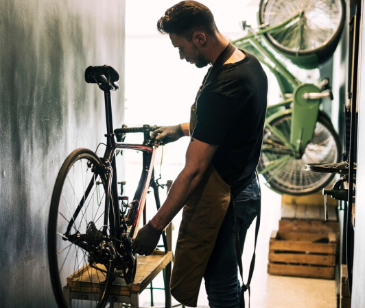 Como saber se a pastilha de freio de bicicleta está gasta?